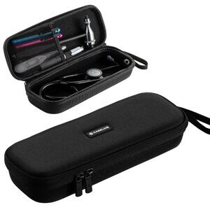 Caseling Black Stethoscope and Accessory Hard Shell Case